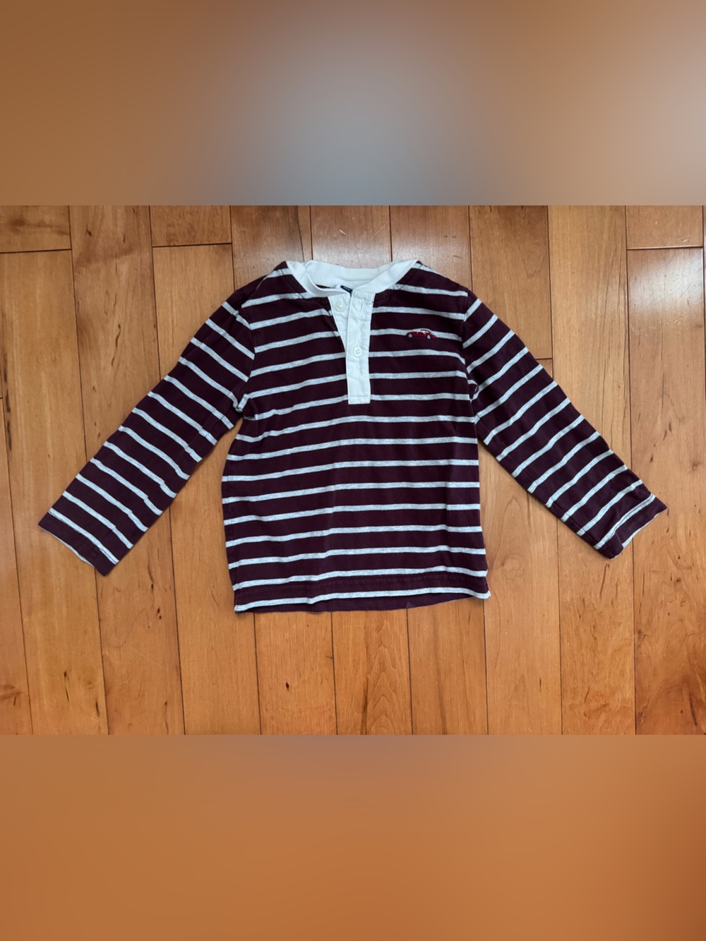 Janie and jack striped long sleeve shirt